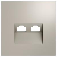 Накладка для розетки RJ-11 или RJ-45 Voltum S70 VLS001403