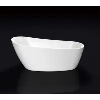 Акриловая ванна BelBagno BB15 173x77,5 см, отдельностоящая, белый