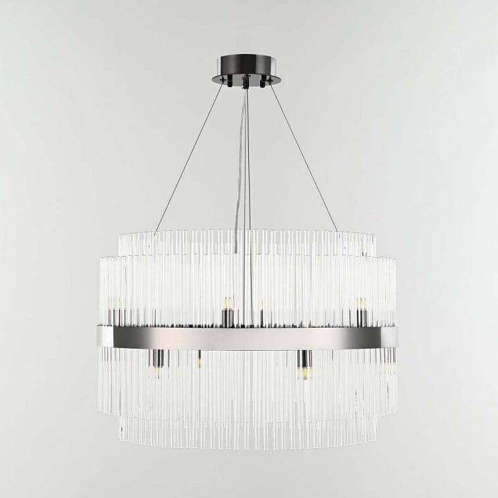 Подвесная люстра Arte Milano Бари 430110.600.12.G9.C1 BK