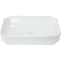 Раковина-чаша Misty Line LINSLWB01 55,6x35,4 см, накладная, белый