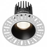Встраиваемый светильник Maytoni Dip DL119-10W-4K-TRS-B