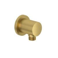 Шланговое подключение Kludi 20543N0-15 брашированное золото