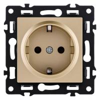 Розетка с заземлением, без рамки Kollinger Asthetik AS-014GD