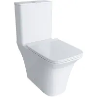 Унитаз-компакт Grossman GR-4470S безободковый, с сиденьем микролифт, белый