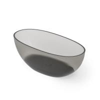 Отдельностоящая ванна Dea Design Nature 165х80х58 DD8628 1650 R4 smoky black