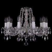 Подвесная люстра Bohemia Ivele Crystal 1402 1402/10/160/Ni
