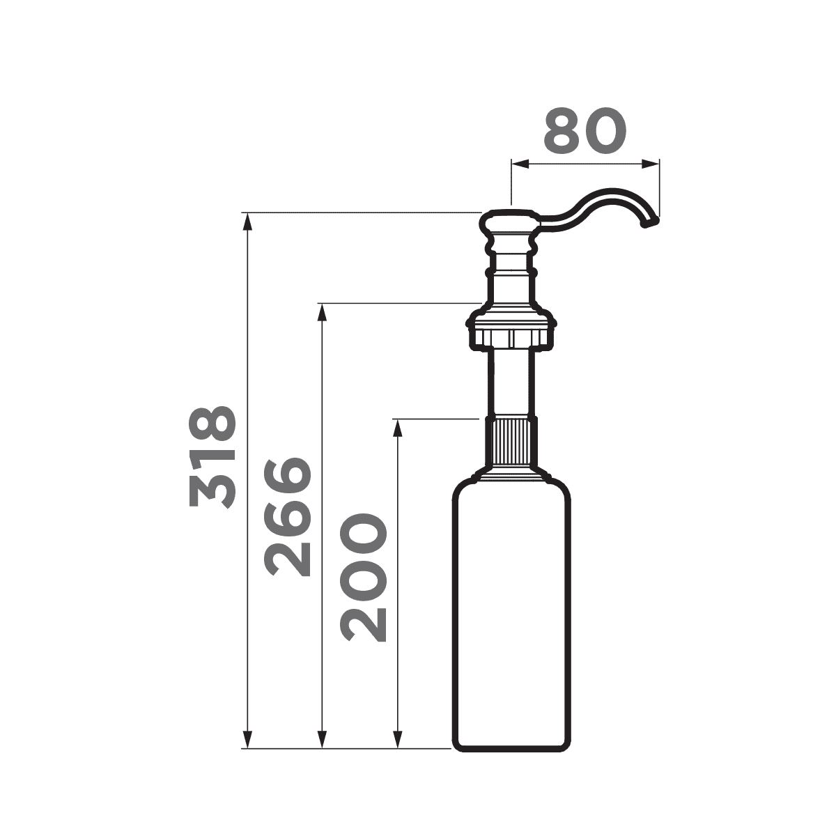 Дозатор Omoikiri OM-01-MA 4995035