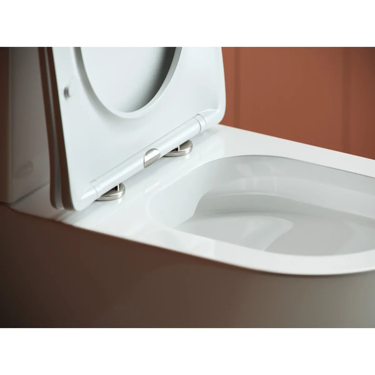 Унитаз-компакт Ceramica Nova Highlight CN1802 безободковый, с сиденьем микролифт, белый