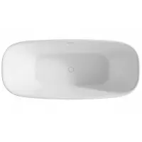 Акриловая ванна Abber 170х75 AB9269 белый