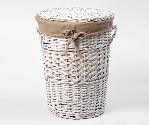 Корзина для белья с крышкой WasserKRAFT Aller WB-106-S