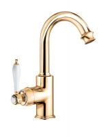 Смеситель для раковины Cezares Aphrodite APHRODITE-LS2-03/24-Bi Золото
