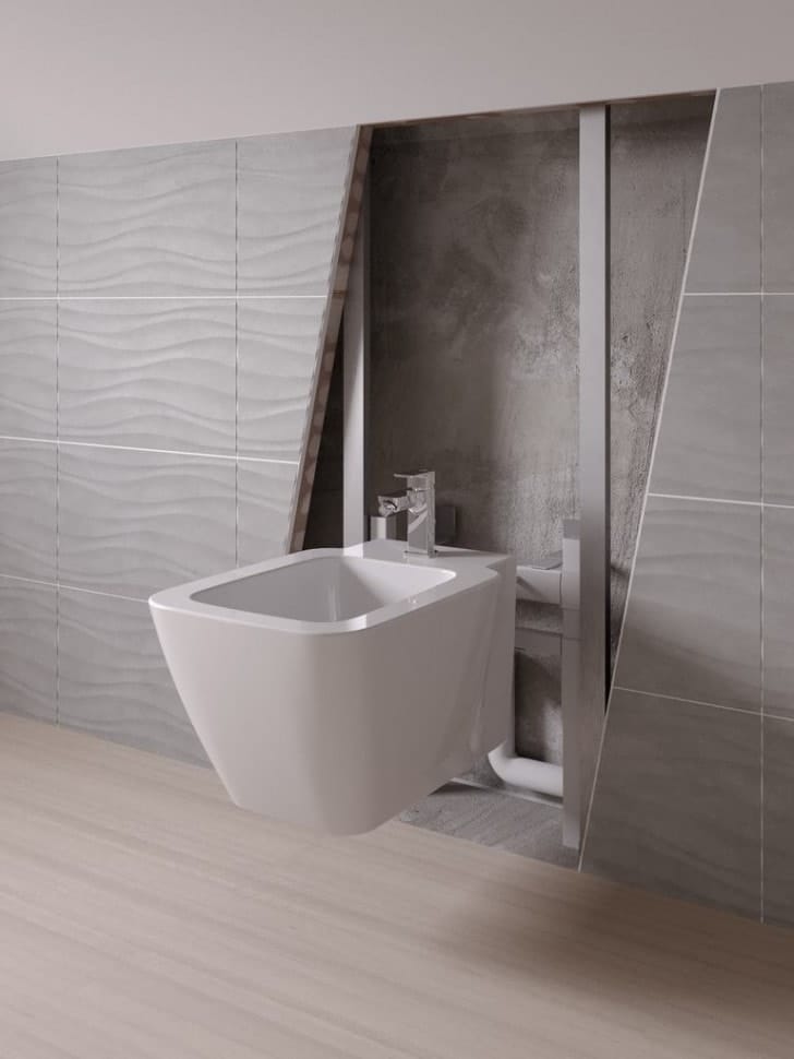 Подвесное биде Ideal Standard STRADA II T297101 1 отверстие под смеситель