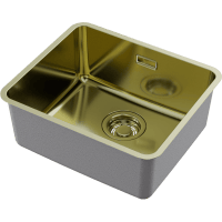 Кухонная мойка Omoikiri Omi 43-U/I Ultra Mini 4997403 светлое золото