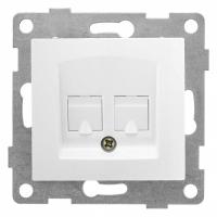 Розетка телефонная RJ-12 без рамки Gusi Electric BRAVO С10Т1-001