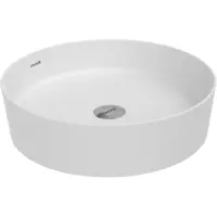 Раковина-чаша Creavit Loop LP145-00MB00E-0000 45x45 см, накладная, белый матовый