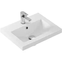 Раковина Misty Como S-UM-COM50/1-w 50x40 см, накладная, подвесная, белый