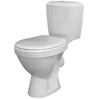 Унитаз-компакт Santek Паллада 1.WH30.2.376 с сиденьем, белый