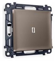 Выключатель проходной одноклавишный с подсветкой Ambrella Volt Quant MA632035