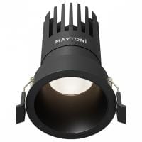 Встраиваемый светильник Maytoni Technical Омут DL118-15W-4K-B