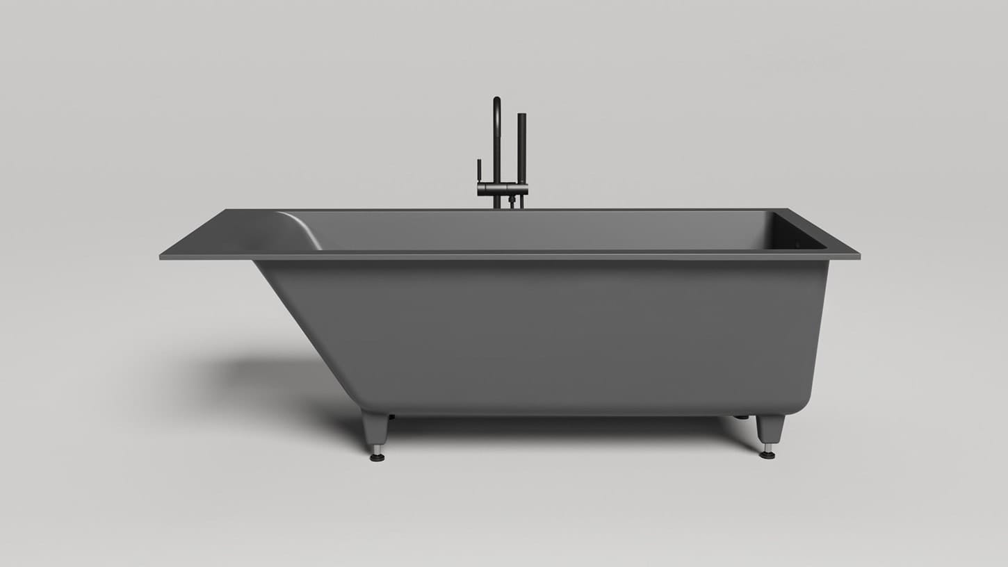 Ванна из литьевого мрамора Salini Cascata 170x70 104413GF RAL глянцевый
