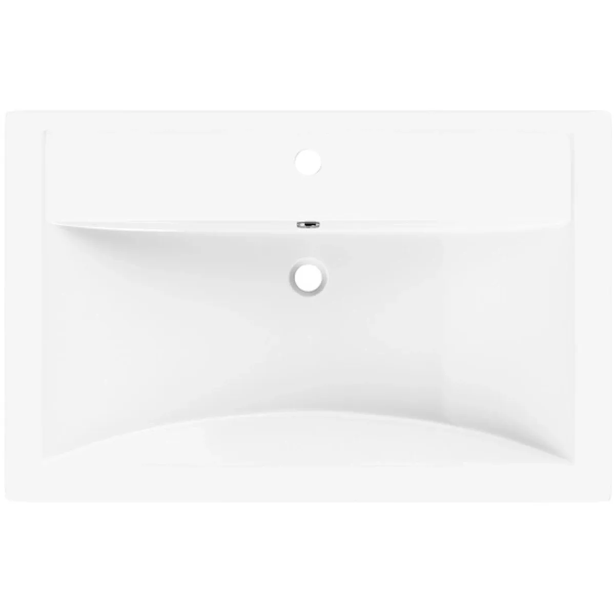 Раковина IDDIS Optima Home 4077000i28 71x46,5 см, накладная, подвесная, белый