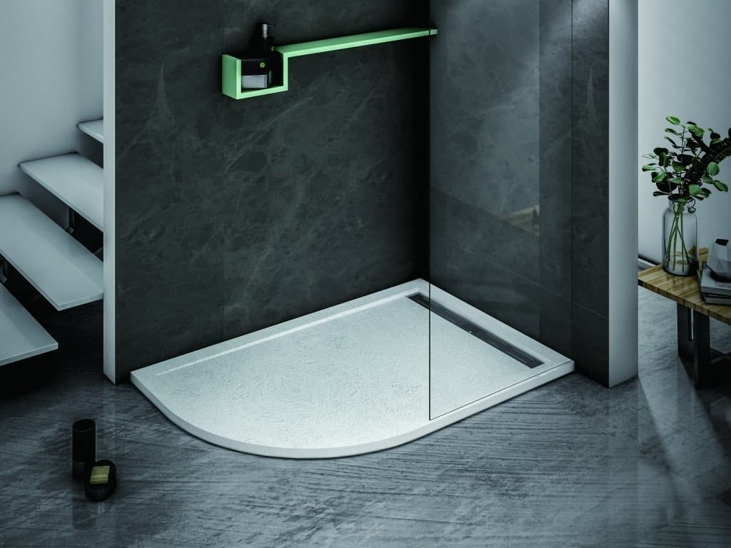 Душевой поддон Cezares 100x80 TRAY-AS-RH-100/80-30-W-R