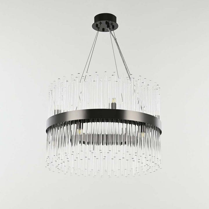 Подвесная люстра Arte Milano Бари 430110.500.10.G9.D1 BK