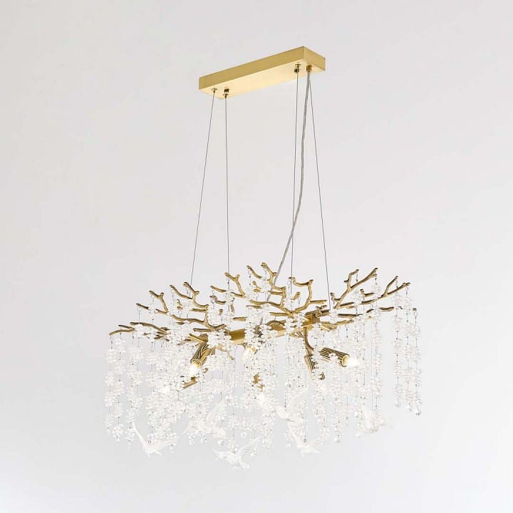 Подвесная люстра Arte Milano Веточка 230210.700.6.E14.B1 FB BRD-Clear