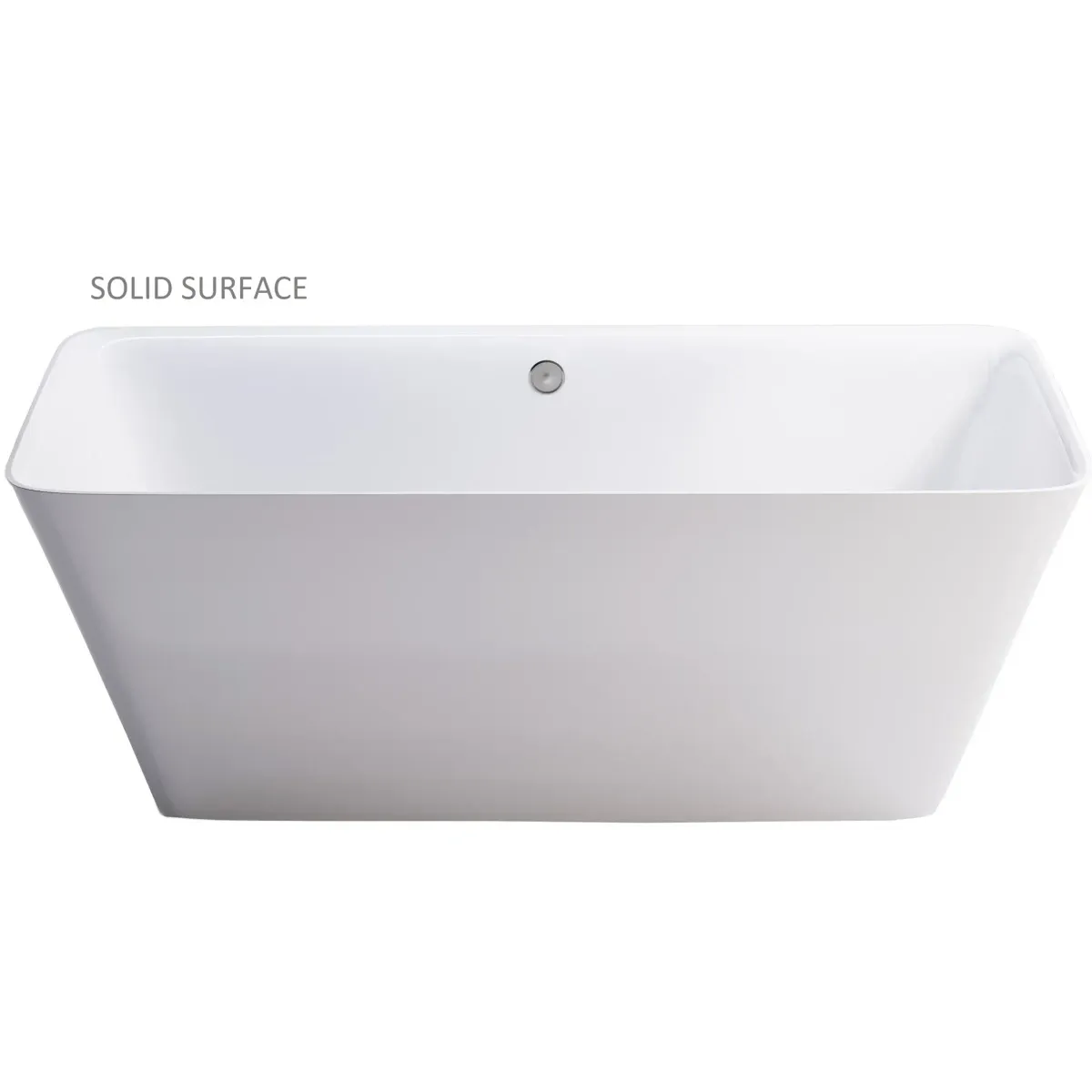 Ванна из литьевого мрамора Astra-Form Орион Solid Surface 01010050 170x75 см, отдельностоящая, белый матовый