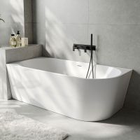 Акриловая ванна Abber AB9502-1.8 L 180x80 см L, угловая, белый