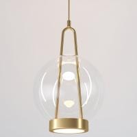 Подвесной светильник Eurosvet Frasco 50267/1 LED латунь