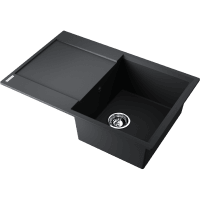 Кухонная мойка Omoikiri Daisen 78T 4993527 черная матовая