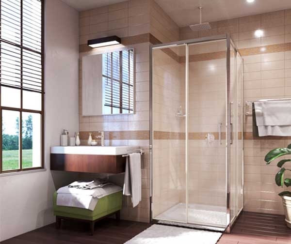 Душевой уголок WasserKRAFT Main 41S03 90x90x200 квадратный хром