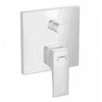 Смеситель для ванны hansgrohe Metropol 32545700 настенный скрытый СМ матовый белый