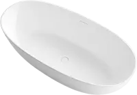 Ванна из искусственного камня Vincea 170x75 VBT-6S01MW, белый матовый