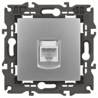 Розетка Ethernet RJ-45 без рамки Эра Эра Elegance 14-3107-03