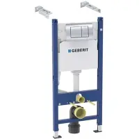 Инсталляция для унитаза Geberit Duofix 458.163.21.1 с клавишей смыва