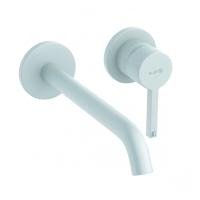 Термостатический смеситель для раковины Kludi Nova Fonte Pura 202455315 белый матовый