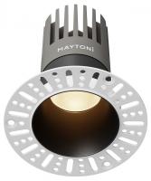 Встраиваемый светильник Maytoni Technical  DL122-15W-3K-TRS-B
