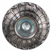 Встраиваемый светильник Sneha 6010/D MR16 SL+BK