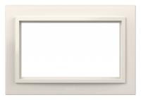 Рамка для двойной розетки Elbi Eleсtriс Zena 608-010200-908