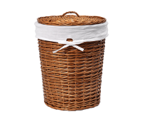 Лайне (Leine) WB-350-L Плетеная корзина для белья с крышкой