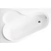 Акриловая ванна 147x100 см L Vagnerplast Selena VPBA141SEL3LE-04