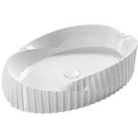 Раковина-чаша CeramaLux 78750 60x38,5 см, накладная, белый