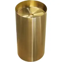 Раковина Abber Wasser Kreis AF2414MG 40x40 см, напольная, золотой матовый