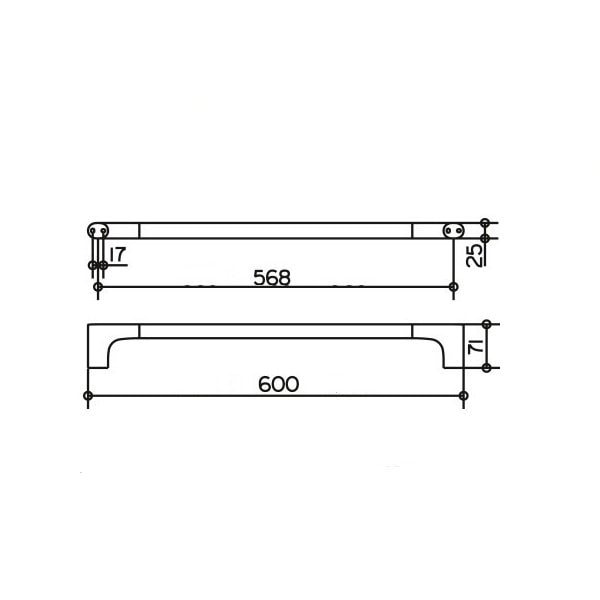 Полотенцедержатель Keuco Edition 400 11501010600
