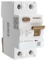 Устройство защитного отключения 2P Werkel  W812P636