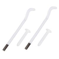 Комплект плоских кронштейнов с дюбелями 7,2х170мм