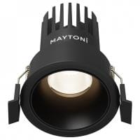 Встраиваемый светильник Maytoni Technical Омут DL115-10W-4K-B