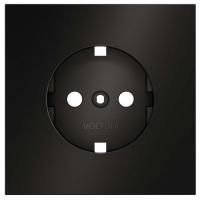 Накладка для розетки с заземлением Voltum S70 METAL VLSM000612